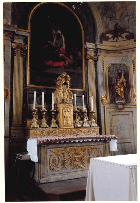 maître-autel, tabernacle, retable