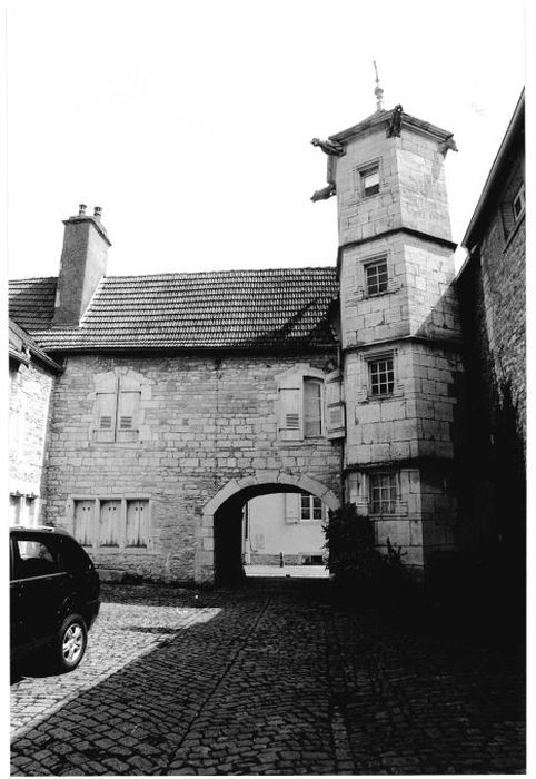 façade ouest sur cour