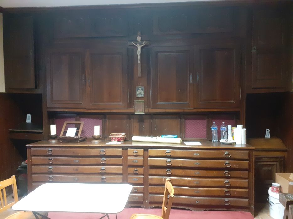 meuble de sacristie