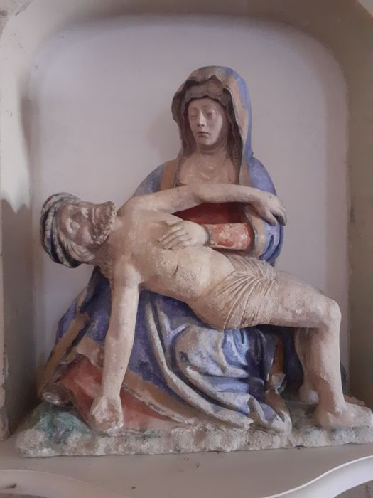 groupe sculpté : Vierge de Pitié