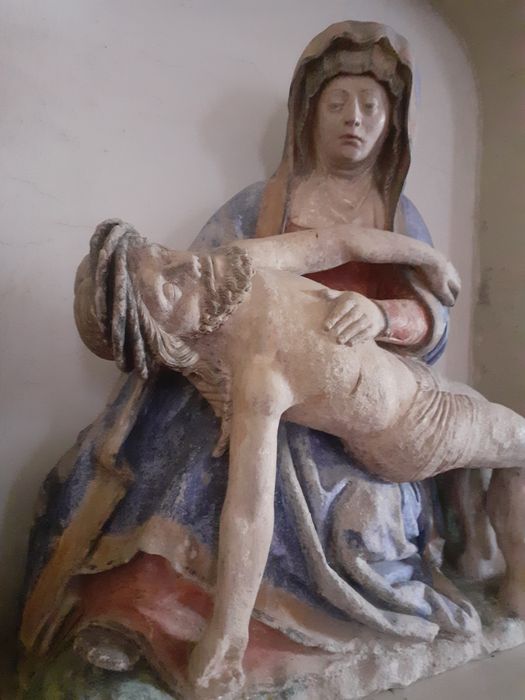 groupe sculpté : Vierge de Pitié