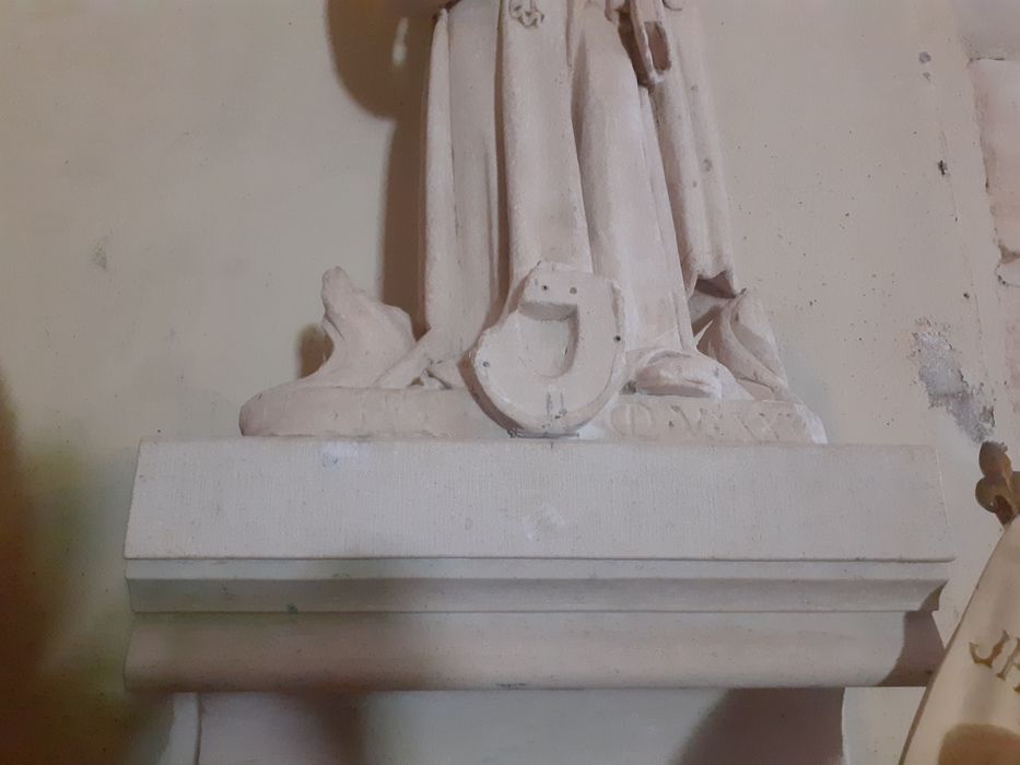 statue : Saint Théodore, détail