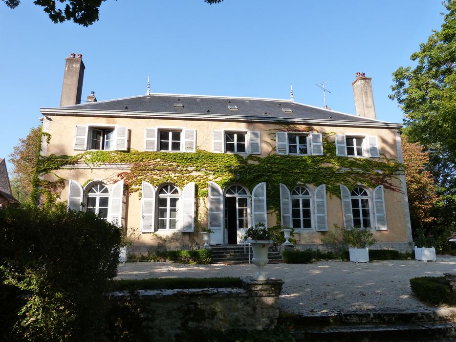 façade sur jardin
