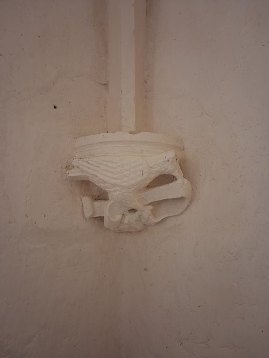 détail d’un culot sculpté : Saint Jean