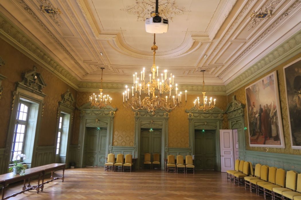 salle d’honneur, vue vers l’est