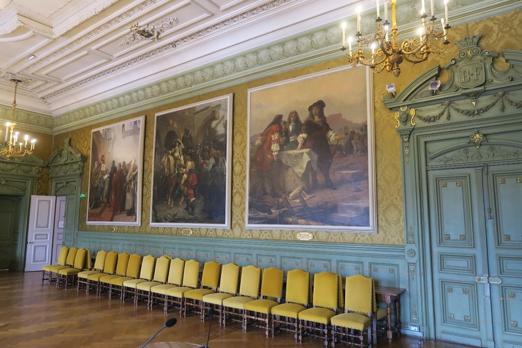 salle d’honneur, vue vers le sud