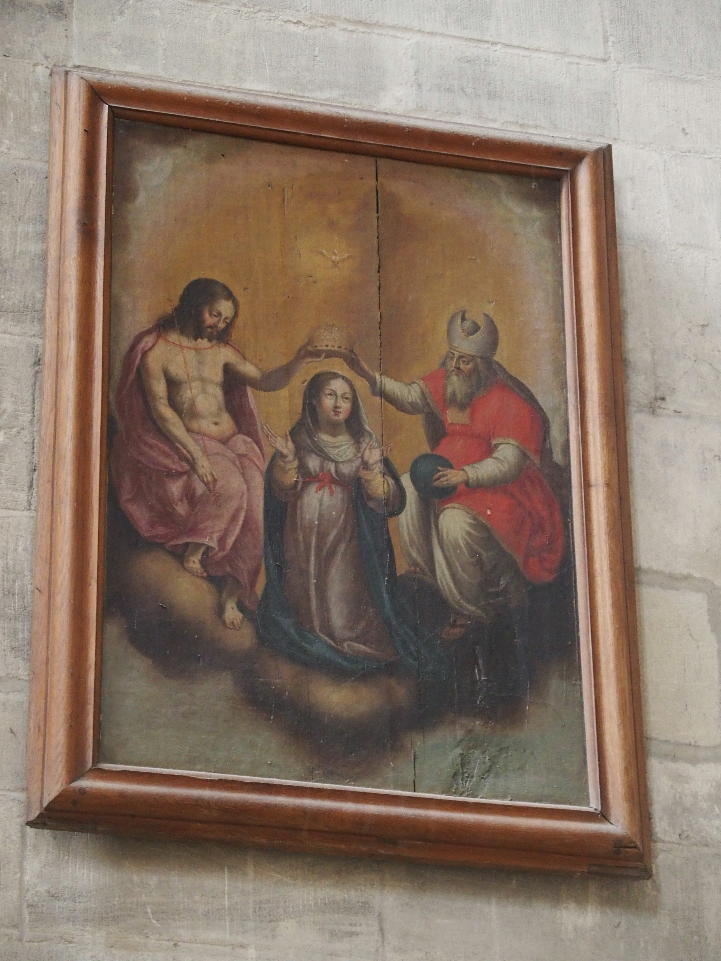 tableau : Le Couronnement de Marie
