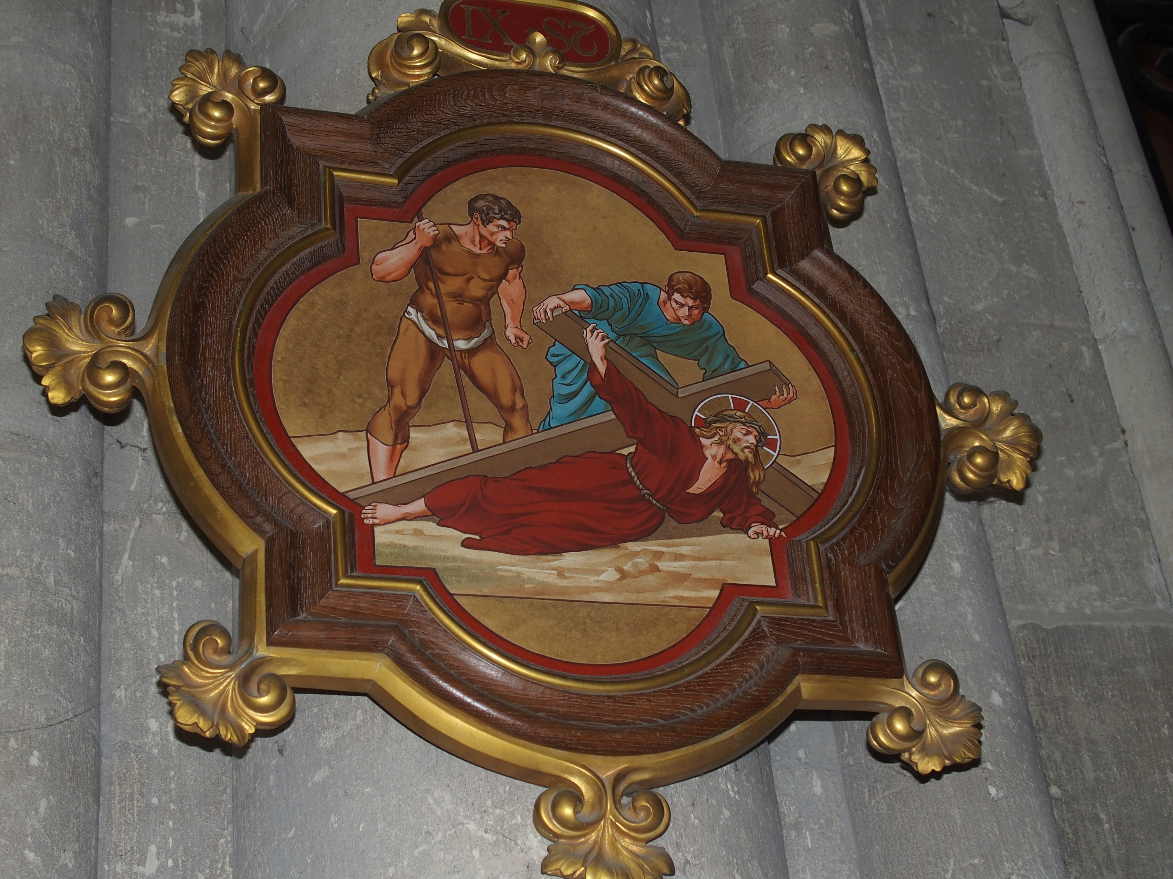 chemin de croix - © Ministère de la Culture (France), Direction Régionale des Affaires Culturelles de Normandie, tous droits réservés
