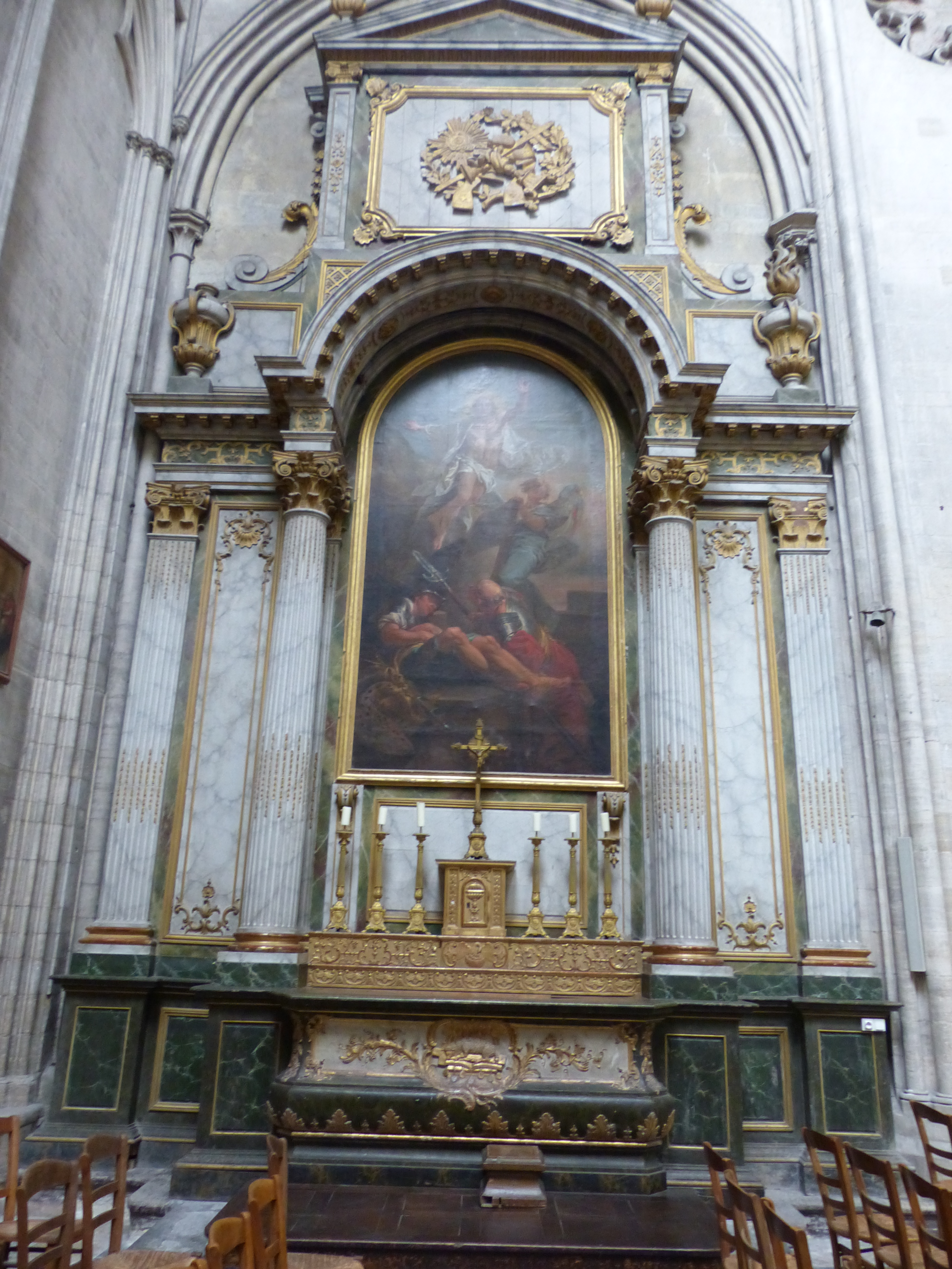 tableau d'autel : La Résurrection