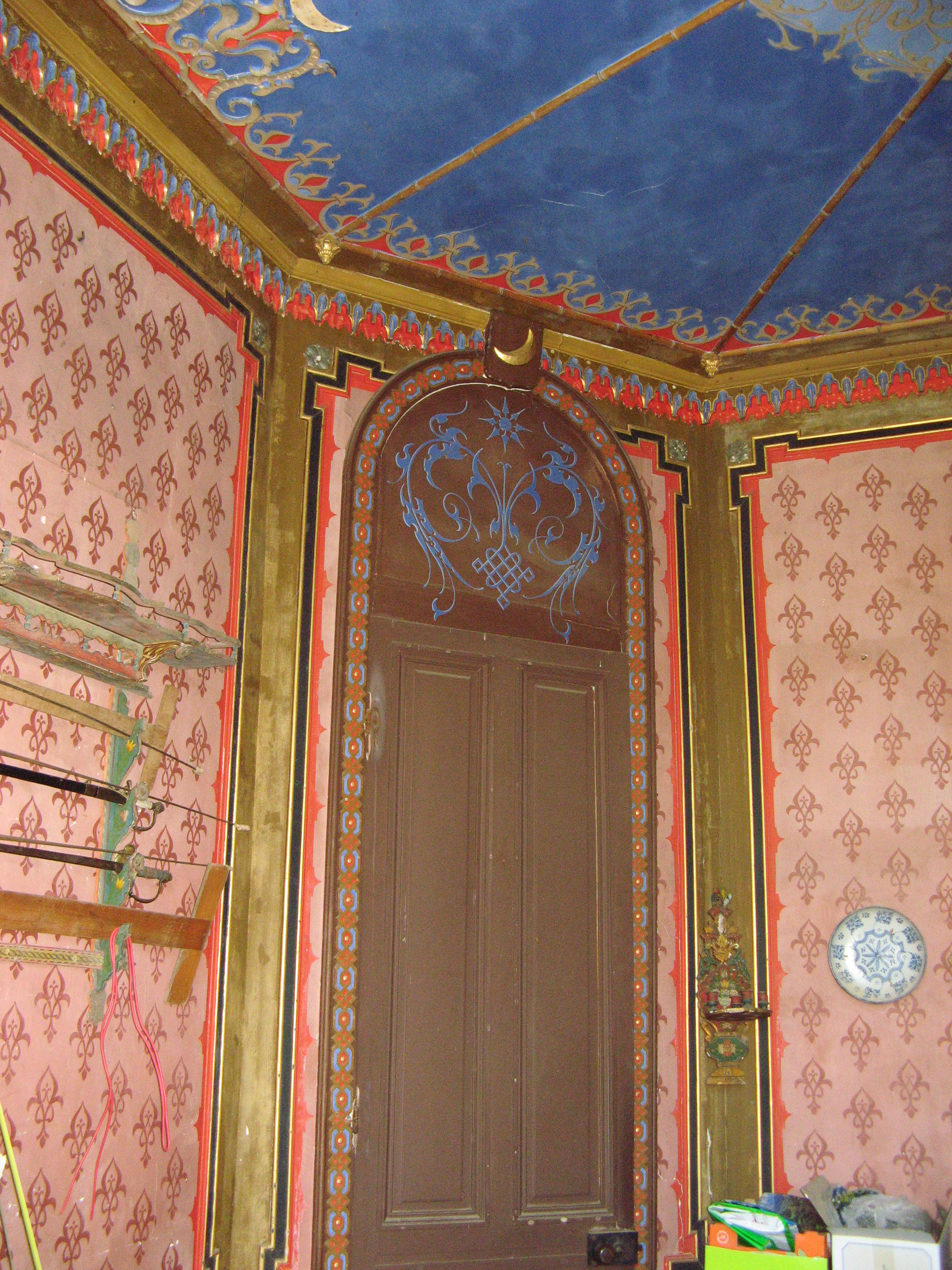 Décor intérieur du château