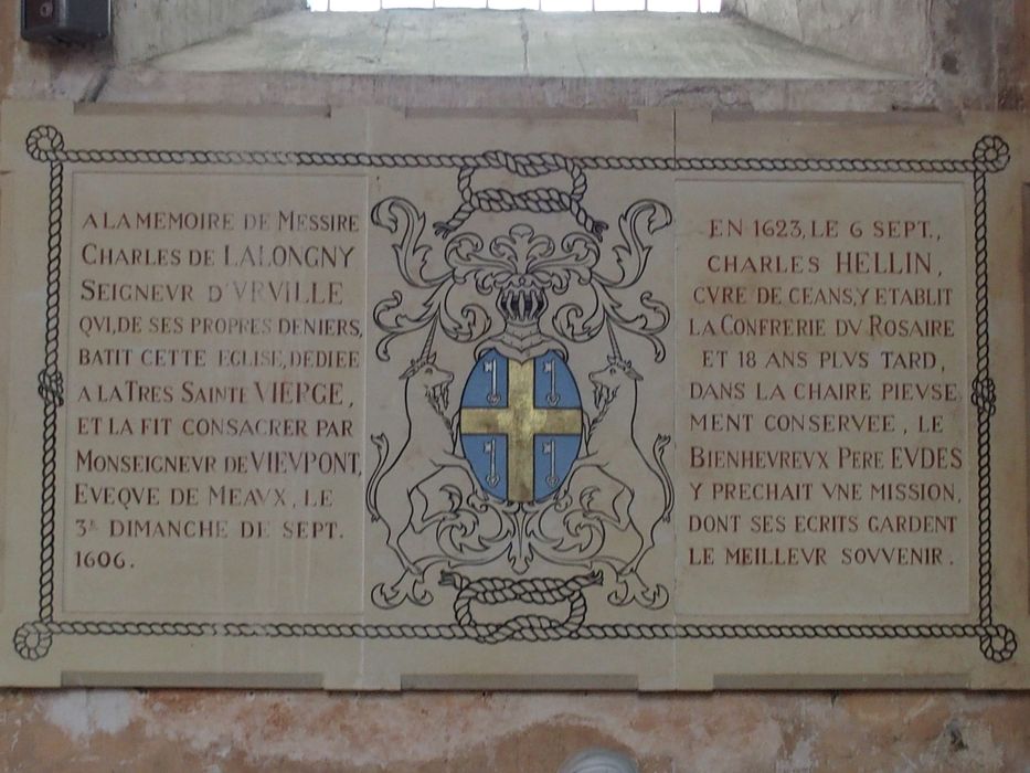 plaque commémorative