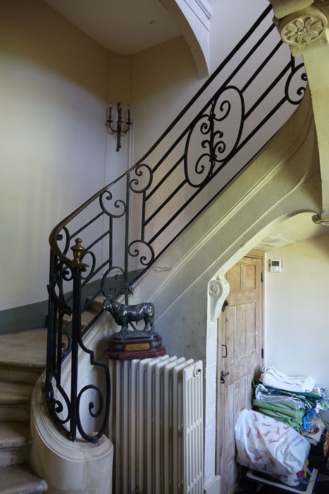 escalier d'honneur, vue partielle
