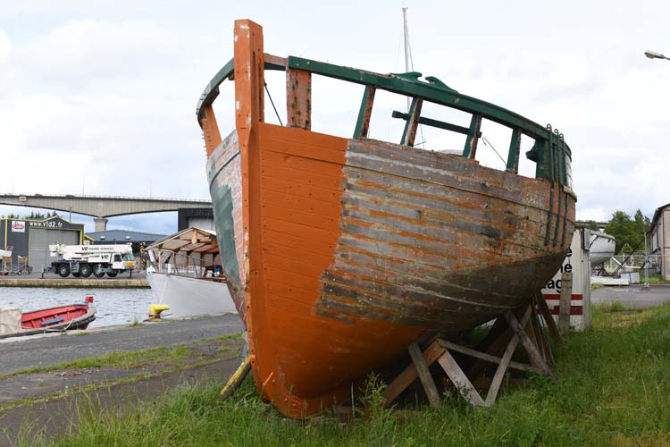bateau de pêche, puis bateau de plaisance (cotre) dit Déhel - © Ministère de la Culture (France), Direction Régionale des Affaires Culturelles de Normandie – Tous droits réservés