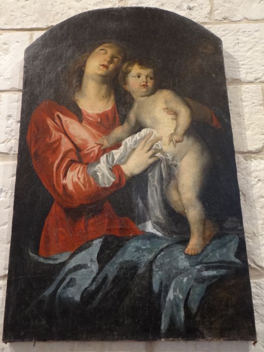 tableau : Vierge à l’Enfant