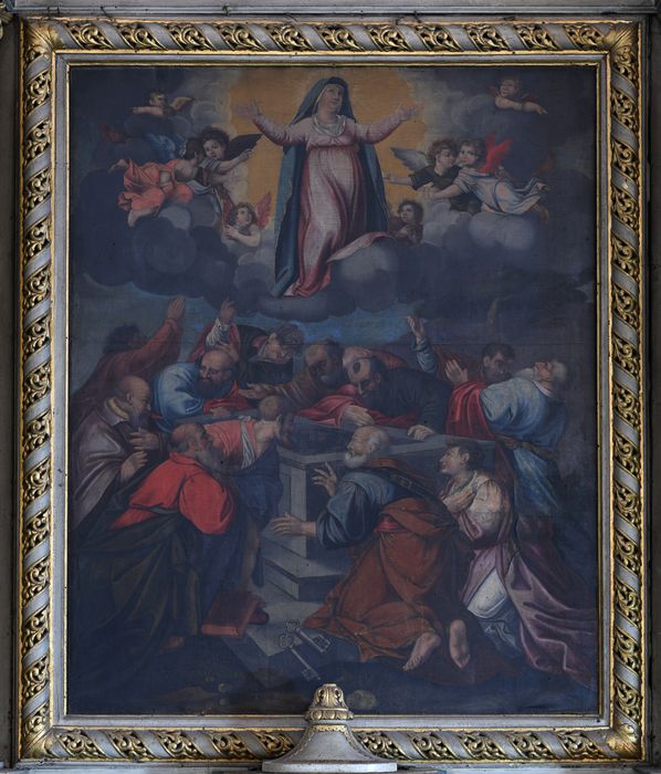 tableau : Ascension de la Vierge