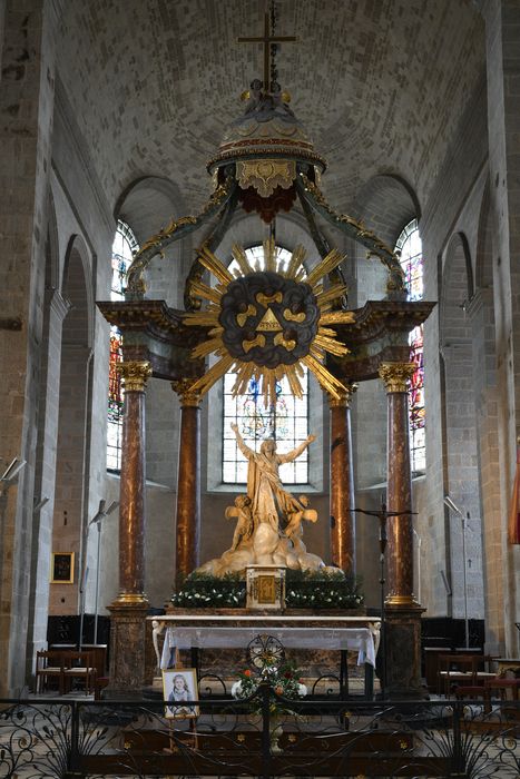 maître-autel, ciborium (baldaquin)