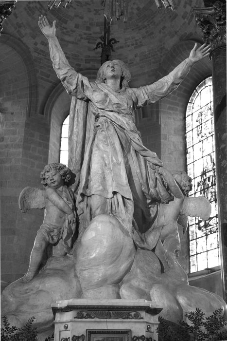 groupe sculpté : Assomption de la Vierge (l’)