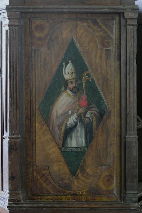 chaire à prêcher, détail