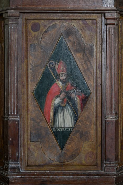 chaire à prêcher, détail