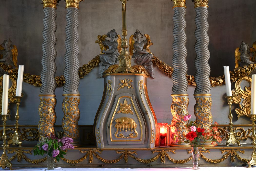 détail du tabernacle du maître-autel