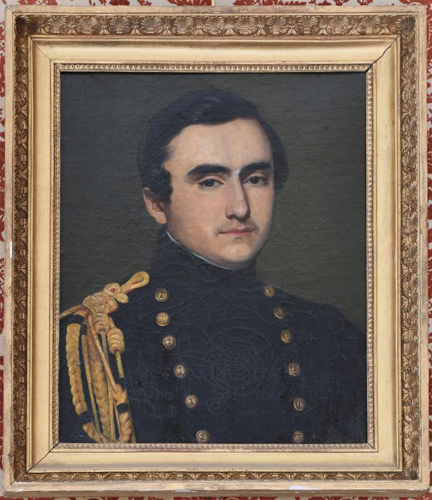 tableau : Portrait d'officier - © Ministère de la Culture (France), Direction Régionale des Affaires Culturelles de Normandie – Tous droits réservés 