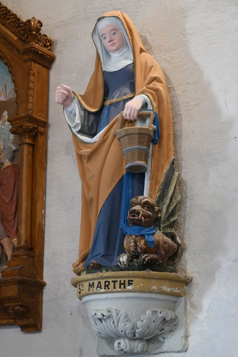 statue : Sainte Marthe