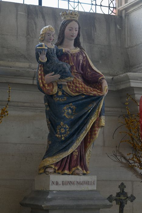 statue : Vierge à l'Enfant dite Notre-Dame de Bonne Nouvelle