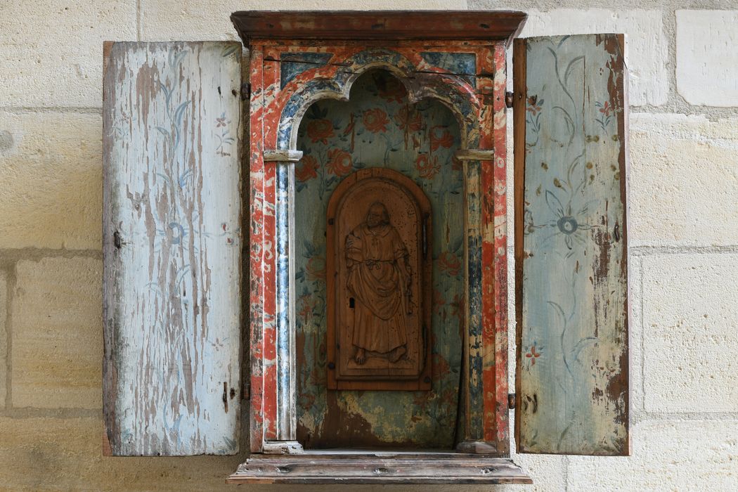 armoire à statue et porte de tabernacle - © Ministère de la Culture (France), Direction Régionale des Affaires Culturelles de Normandie – Tous droits réservés 