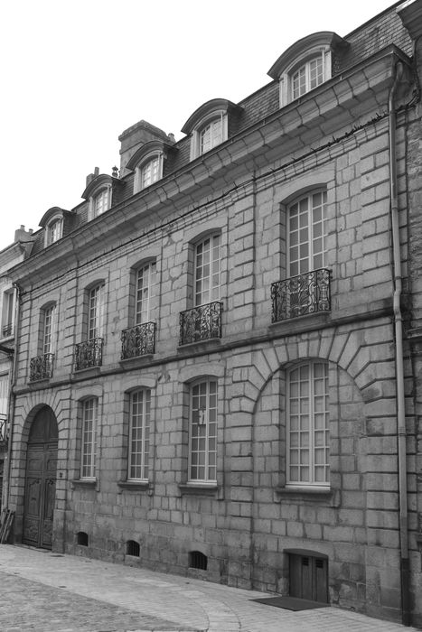 façade nord sur rue