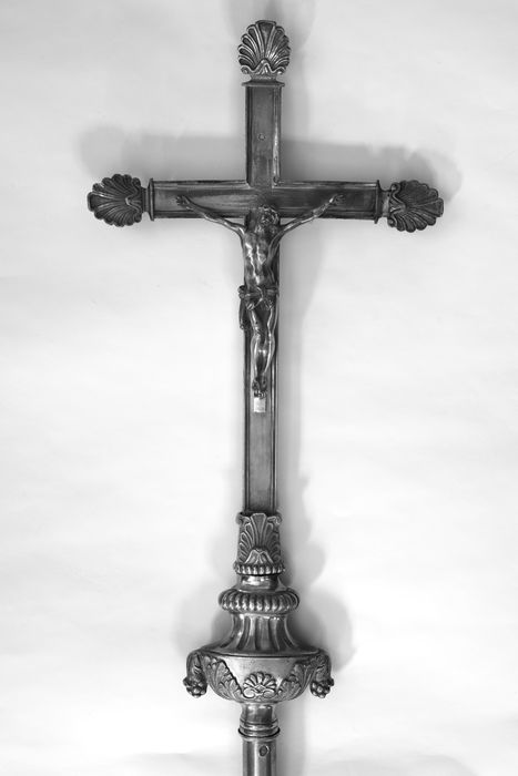 croix de procession (avers) - © Ministère de la Culture (France), Direction Régionale des Affaires Culturelles de Normandie – Tous droits réservés 