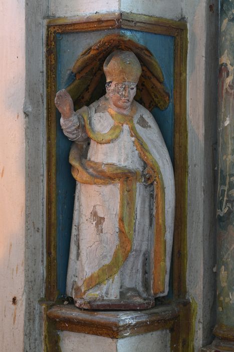statue (statuette) : Saint évêque