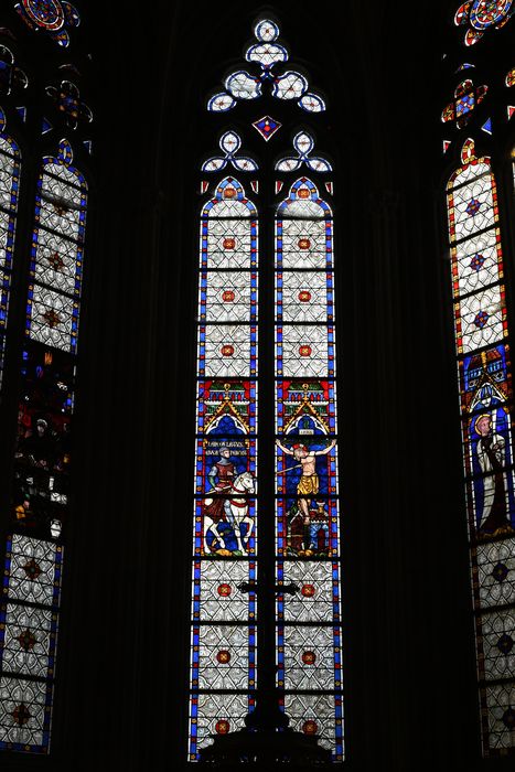 verrières du choeur, chapelle sud