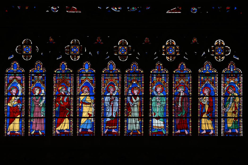 verrières du transept sud