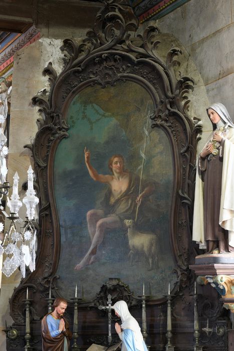 tableau d'autel : Saint Jean-Baptiste enfant