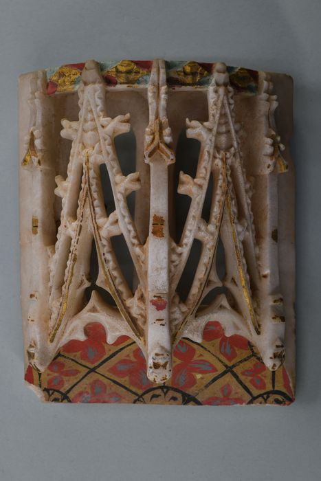 retable des vies de la Vierge et de saint Georges dit aussi retable du maître-autel, détail