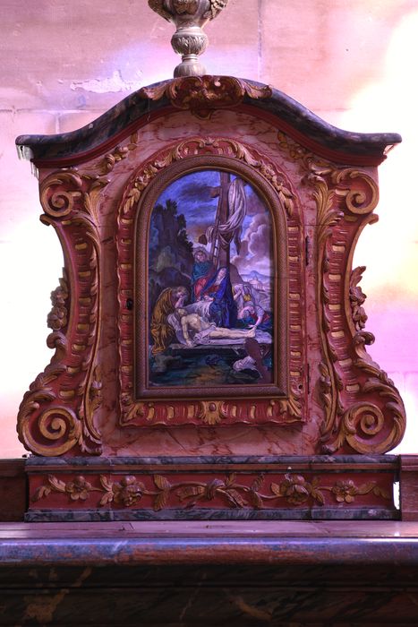 peinture : Saintes Femmes recevant le corps du Christ (les) - © Ministère de la Culture (France), Direction Régionale des Affaires Culturelles de Normandie – Tous droits réservés 