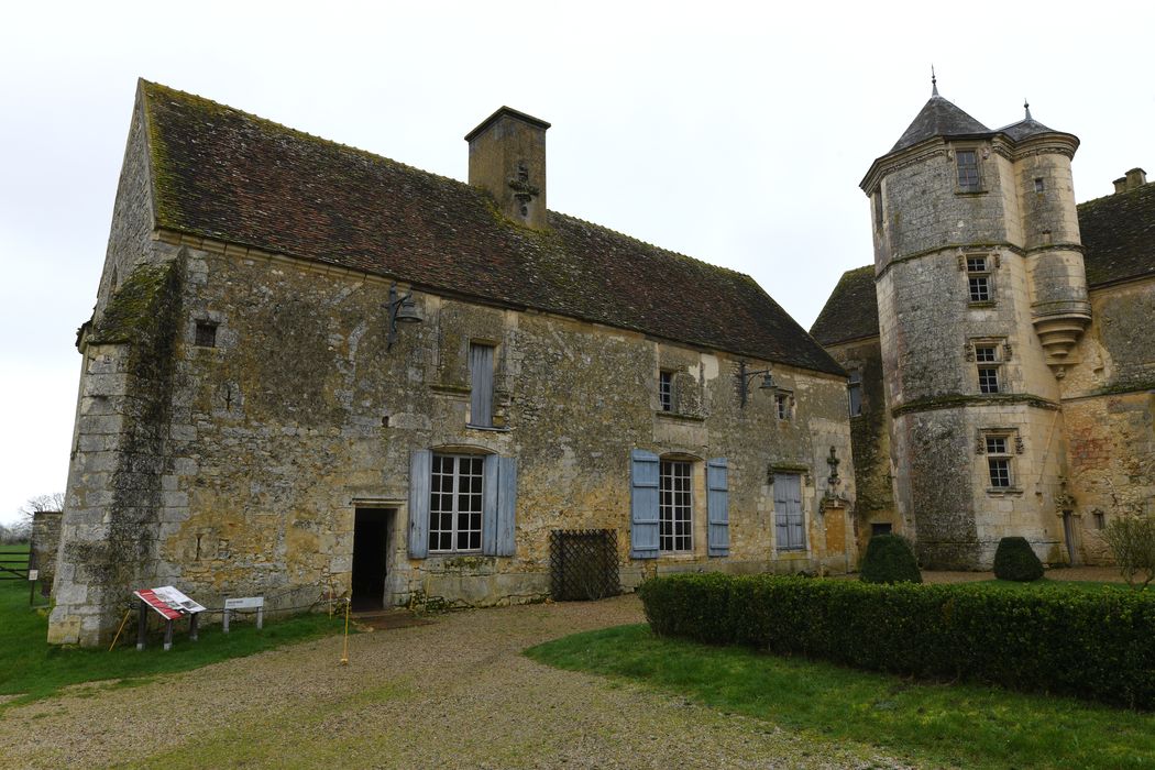 logis du prieur, façade sud