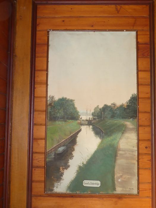 palier du 1er étage, vue partielle