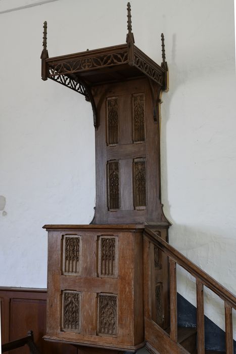 chaire à prêcher - © Ministère de la Culture (France), Direction Régionale des Affaires Culturelles de Normandie – Tous droits réservés