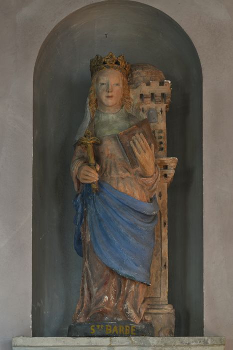 statue : Sainte Barbe