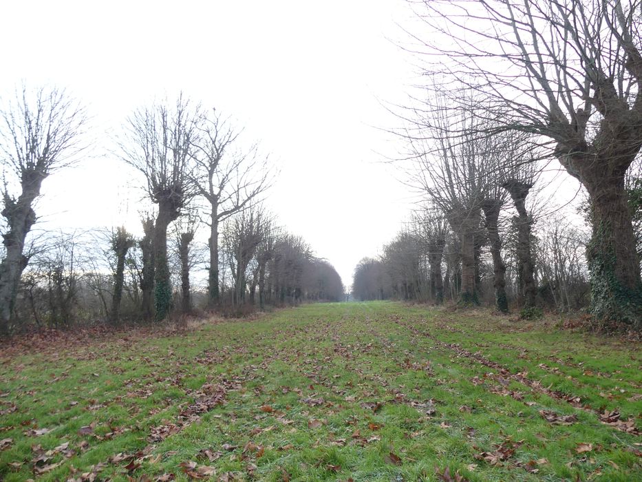 parc, grande perspective en direction du Sud-Est
