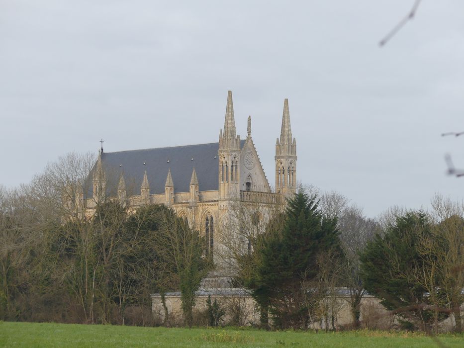 vue partielle de la chapelle depuis le Sud-Est