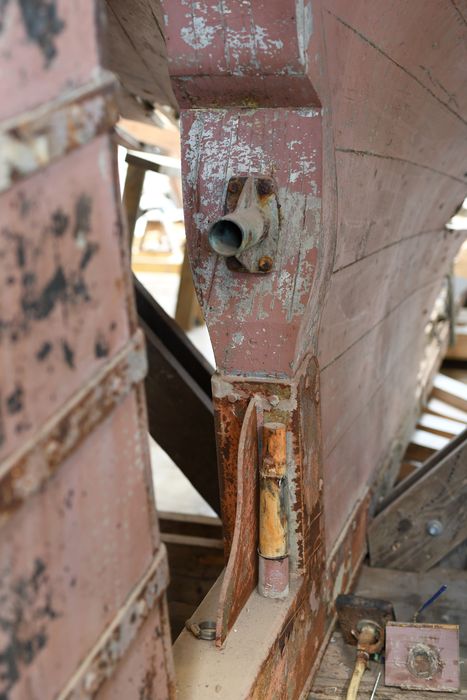 bateau de pêche (cordier) dit Grandcopaise, ex Deux-Amis, ex Franck-Annick, détail