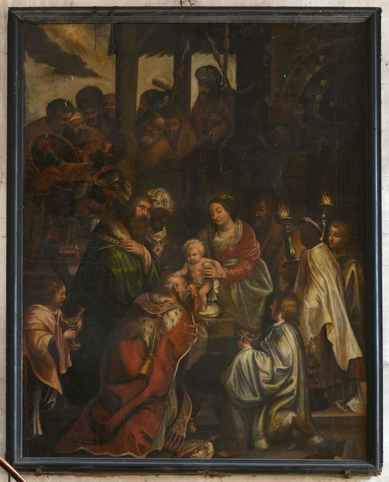 Tableau : l'Adoration des Mages