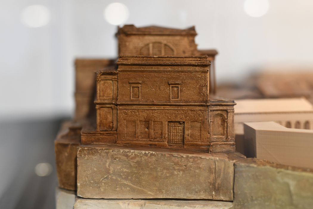 maquette : Plan-relief de la Rome antique, détail