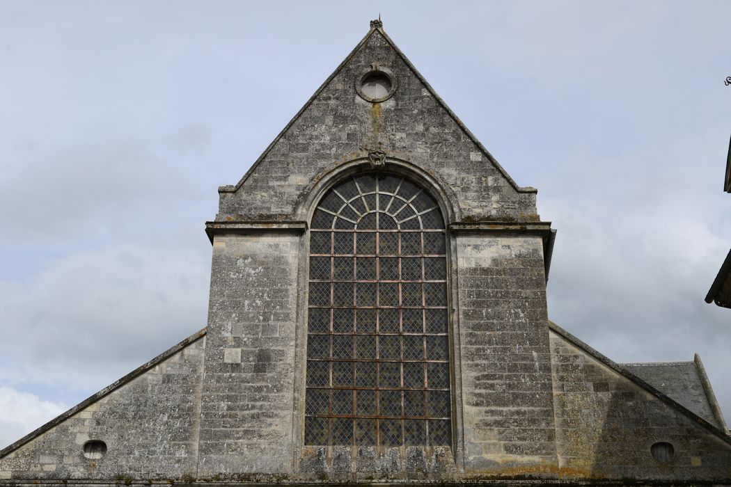 façade ouest, vue partielle
