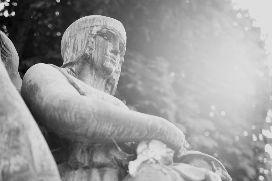 détail de la sculpture