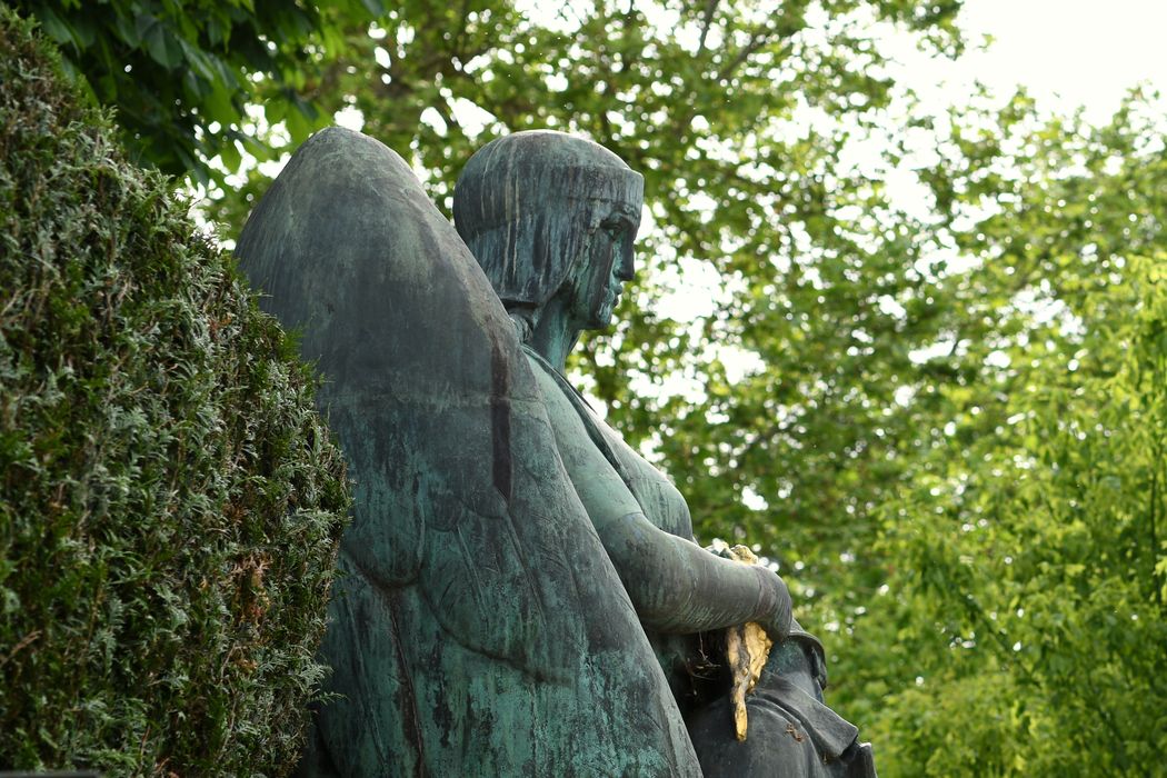 détail de la sculpture