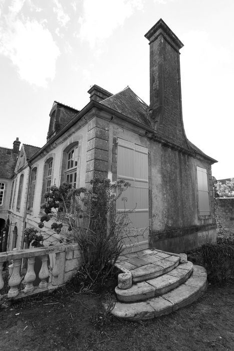 aile sud, façade ouest sur jardin