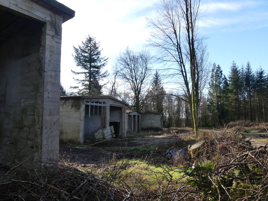 vue partielle du site côté est